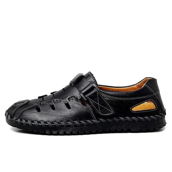 

slippers transpirables sandles para herren verano fashion zandalias sandale sandals sport sandal rubber summer de outdoor da romanas ete, Black