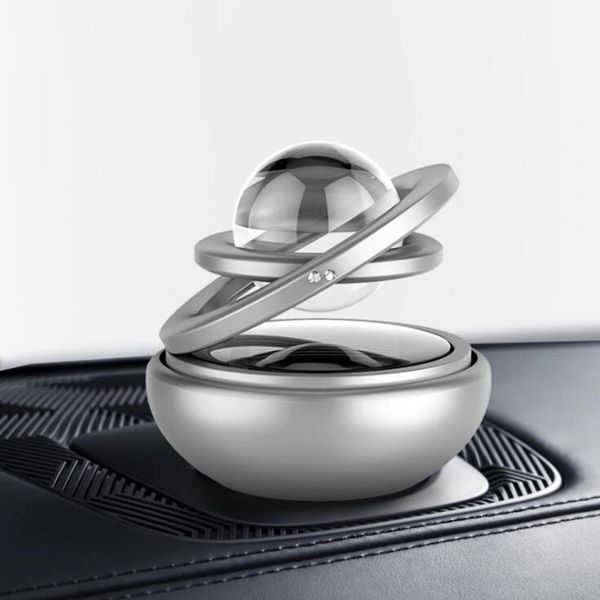 

1pc solar magnetic levitation car rotating ornaments system decoration air freshener
