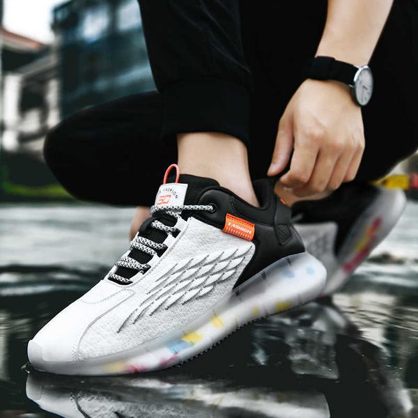 

mens running shoesnew coconut fish scales, popcorn, hollow out, leisure, flying woven shoes, air permeability, running men's traniers s