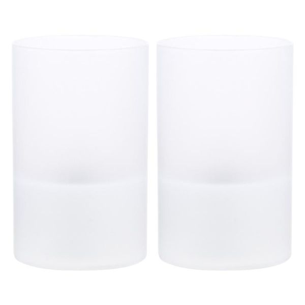 

candles 2pcs led smokeless electronic solar candle lamps party props (white)