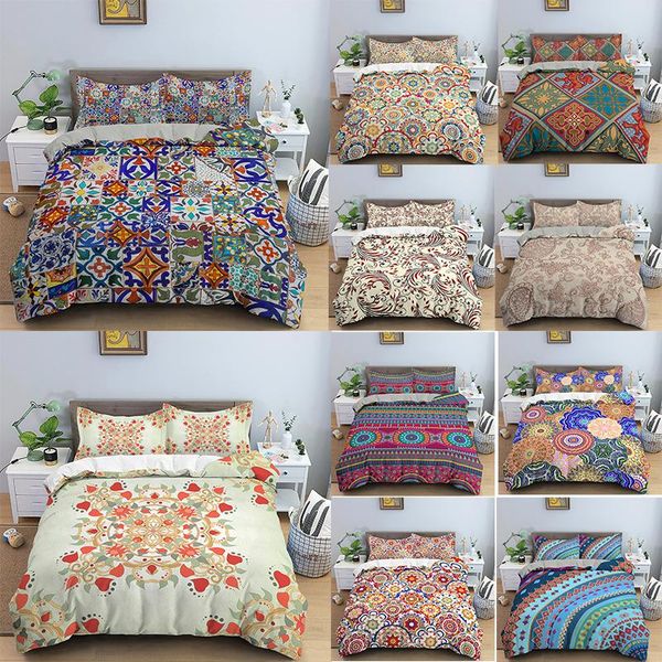 

bedding sets soft duvet covers bohemia set /king size comforter cover with pillowcase for bedroom bedclothes