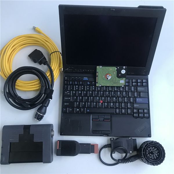 Bestbewertetes Diagnosetool für BMW icom a2 b c mit V2021, neueste Version, 1 TB HDD-Expertenmodus im X200t, gebrauchten 4G-Laptop