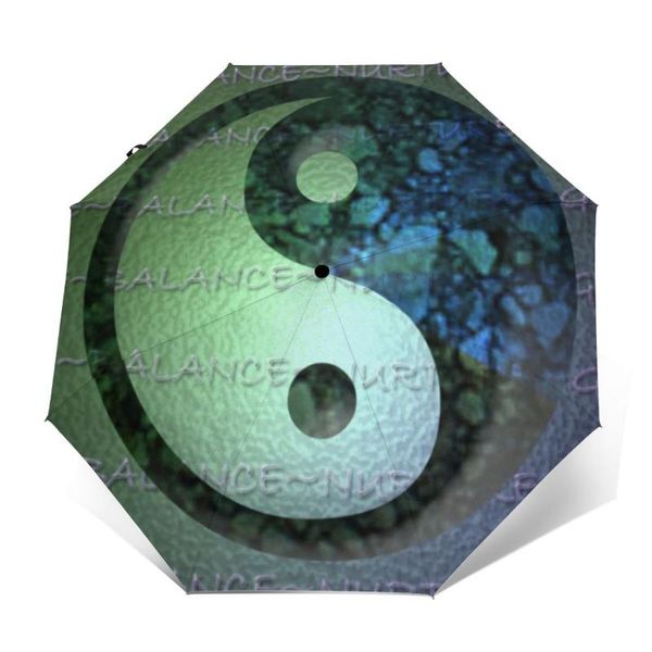 

umbrellas yin yang umbrella wind proof car auto print compact