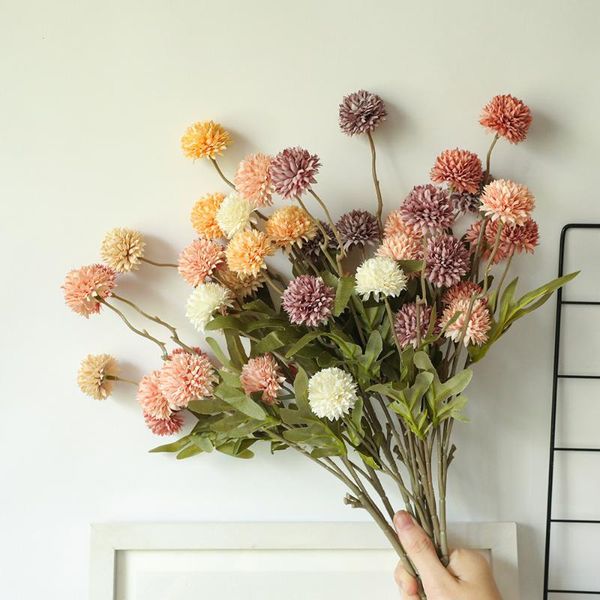 

decorative flowers & wreaths 52cm ins dancing dandelion artificial green plants wedding decorations