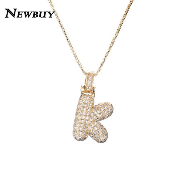 

fashion gold color letter pendant necklace for men women + cz initial punk jewelry gift necklaces, Silver