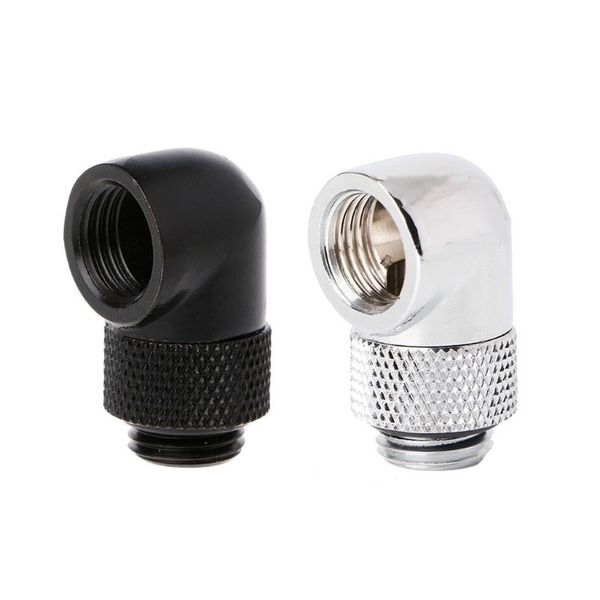 

fans & coolings g1/4" thread male to female 90 degree angle rotary fitting extender adapter