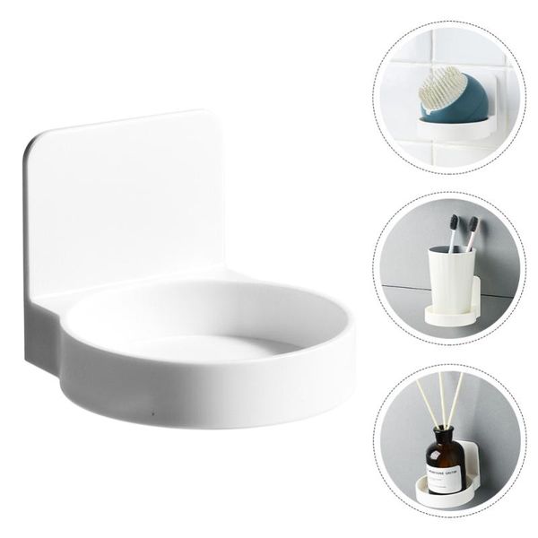 

other home decor 1pc punching-storage rack toilet holder kitchen wall (white)