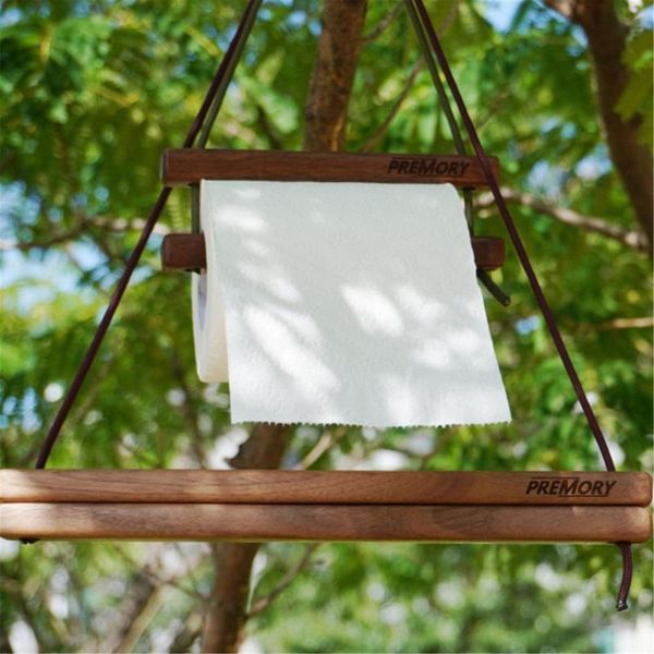 

outdoor pads toilet paper holder hanging towel roll rack organizer bathroom contact holders