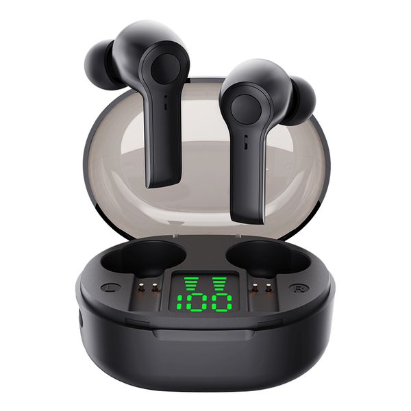 Bluedio D4 TWS kabellose Kopfhörer, tragbare Sport-Ohrhörer, Touch-Steuerung, BT 5.1 In-Ear-Headset mit LED-Kopfhörer mit Batterieanzeige