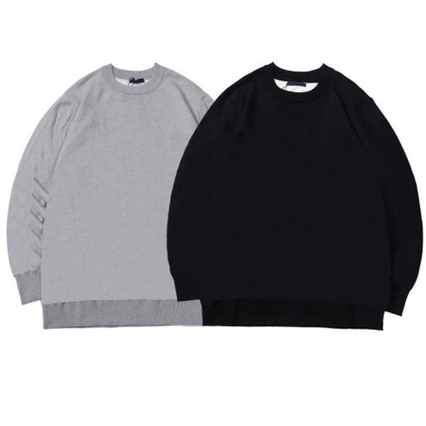 

mens sweater designer sweatshirt casual round neck classic parisian style sweaters outdoor couple casual sweatshirts asian size, White;black