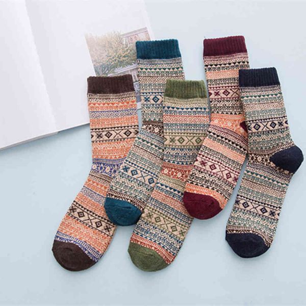 

autumn and winter double way rabbit wool socks men's high-grade comfortable style warm socks[, Black;white