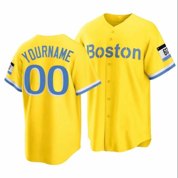 

custom boston baseball jersey david ortiz jd martinez ted williams andrew benintendi mookie betts chris sale, Black