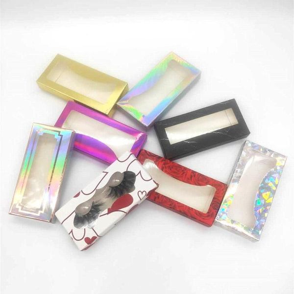 

limatic style eyelashes packaging lashes box soft paper for mink with tray1