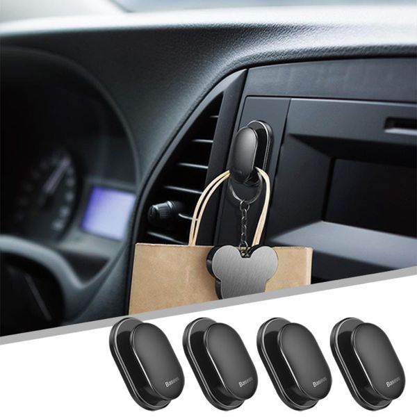 

car organizer 4pcs hook interior hanging creative hidden form multifunctional storage for bag auto products accessories