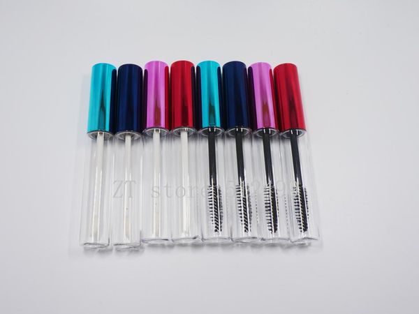 

storage bottles & jars 1/2/5/10pc 10ml empty lip gloss bottle containers lipstick tube mascara lash lipbalm diy lipgloss container wholesale