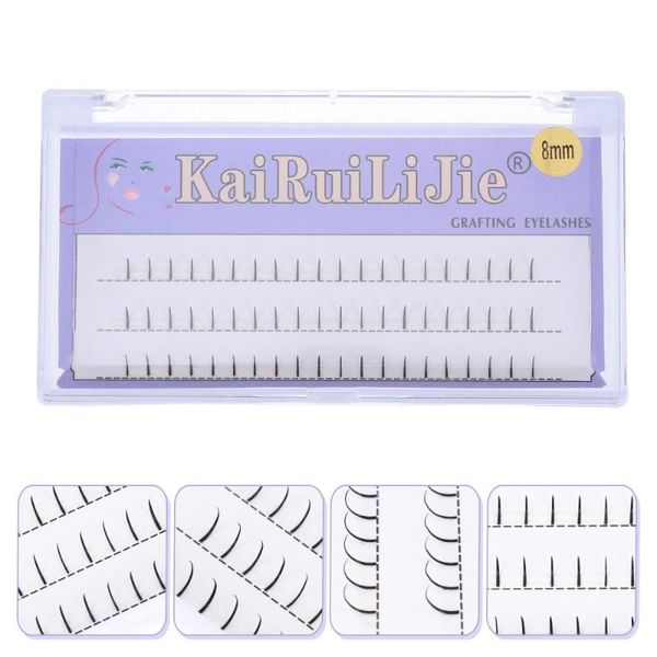 

false eyelashes individual lashes extension long black for grafting