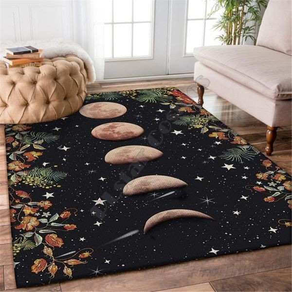 

carpets moon phases area rug 3d all over printed non-slip mat dining room living soft bedroom carpet 02