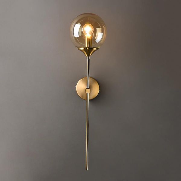 

wall lamp nordic el clubhouse industrial lights model house project retro lamps simple post modern bedroom bedside