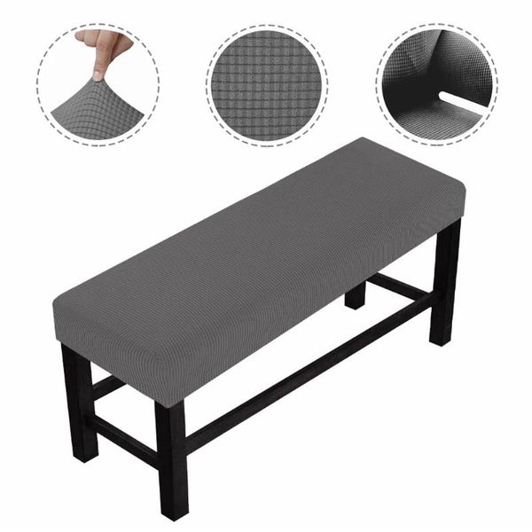 

chair covers stretchy full coverage slipcover bench cover washable bedroom long furniture protective stylish elastic dining room home