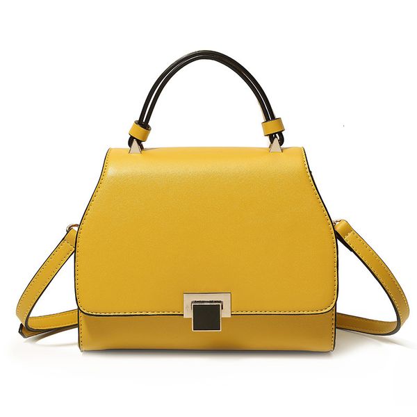 

evening bag good quality women's 2021 japan and south korea fashion pu power on lock simple slung one shoulder portable