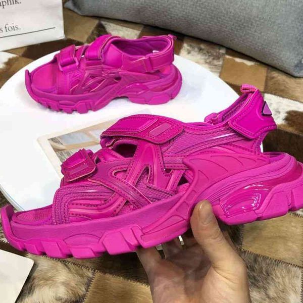 

prova perfetto summer platform sandals woman genuine leather thick bottom sport suitable for sport man1, Black