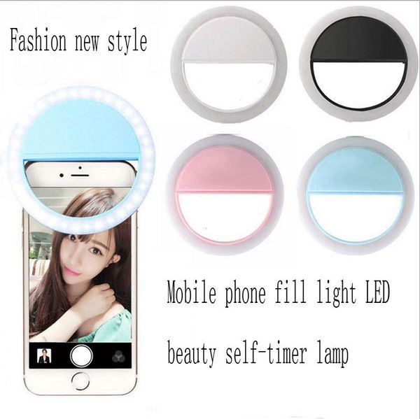 

mobile phone self-timer fill light led flash external multi-function beauty artifact flashes