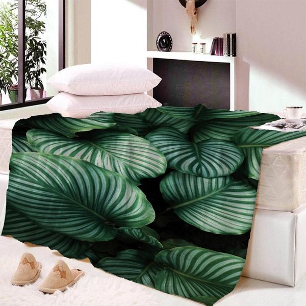 

blankets green leaves sofa throw blanket chair couch cover towel carpet plaids bed