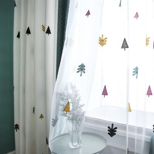 

curtain & drapes modern house decoration european style pastoral blackout curtains suitable for living room and bedroom garden tulle