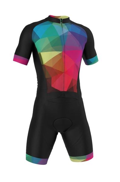 

racing sets pro team triathlon suit cycling short sleeve skinsuit jumpsu bodysuit bicycle quality bike jersey, Black;blue