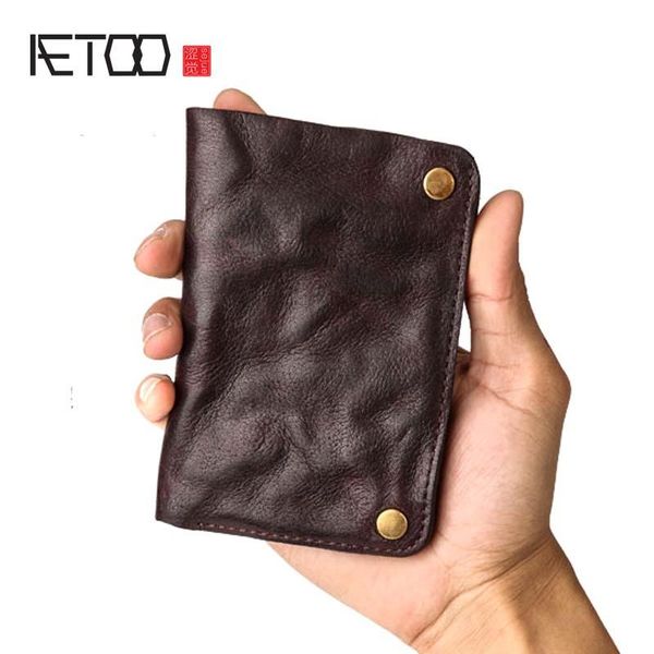 

wallets retro wallet men's short leather distressed original young vertical models snap full cowhide tide, Red;black