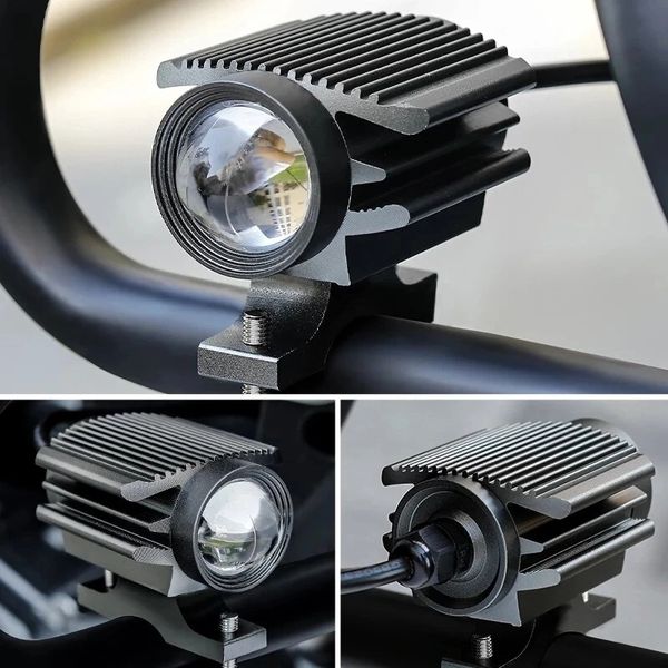 

35w 3500lm motorcycle led light headlight spotlight super bright working spot light motorbike fog lamp vehicle auxiliary
