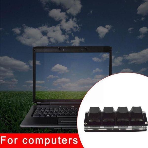 

keyboards mini pad 4 s multi- in one shortcut board programing paste and for volume diy copy control setting gaming k5c0