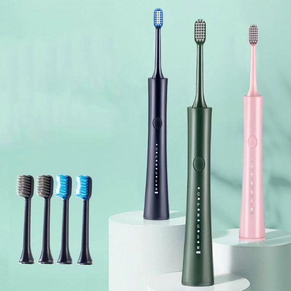 

smart electric toothbrush soft fur whitening charging sonic vibration household