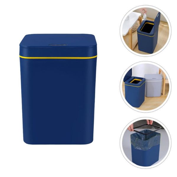 

waste bins intelligent induction garbage can storage holder contactless bin