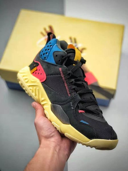 

union delta mid off noir men's running shoes breathable handiness size 40-45