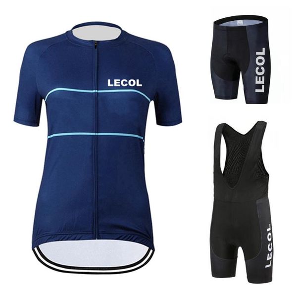 

cycling jersey clothing bicycle mtb bike downhill breathable quick dry shirt women short sleeve set 2021 pro team summer lecol racing sets, Black;blue