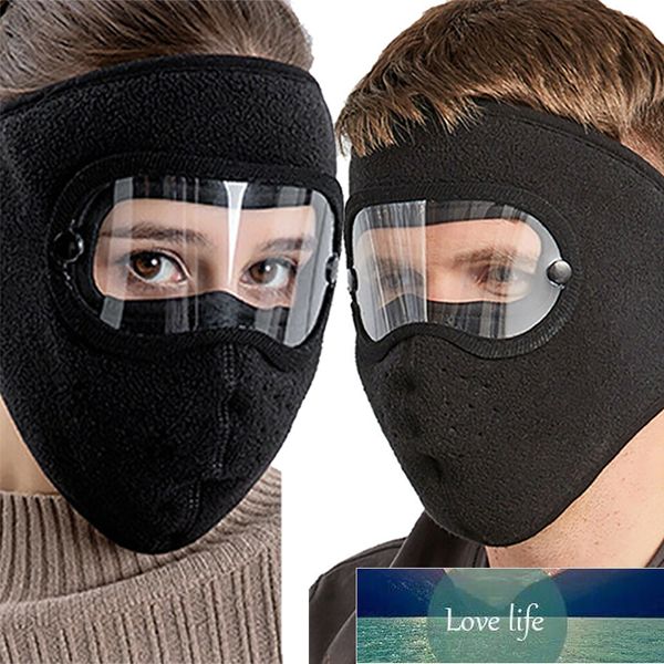 

windproof antidust face mask cycling ski breathable masks fleece face shield high definition anti goggles hood head cover factory price expe, Blue;gray