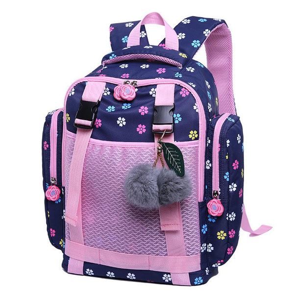 

water resistant girl flower printed primary junior high university school bag for girls bookbag student backpack bags