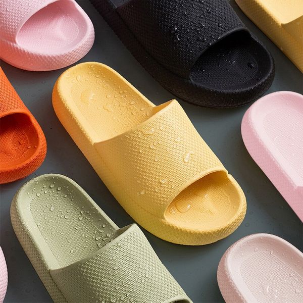 

New Indoor Comfortable Soft Slippers 2021 Latest Technology Super Soft Home Shoes Men Women Non-slip Home Shoes Couple Slippers