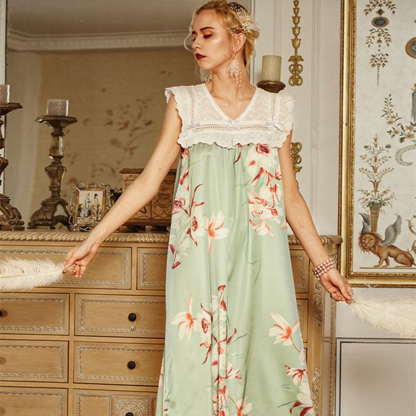 

women's sleepwear nightgown sleeveless long summer romantic women night 1irl, Black;red