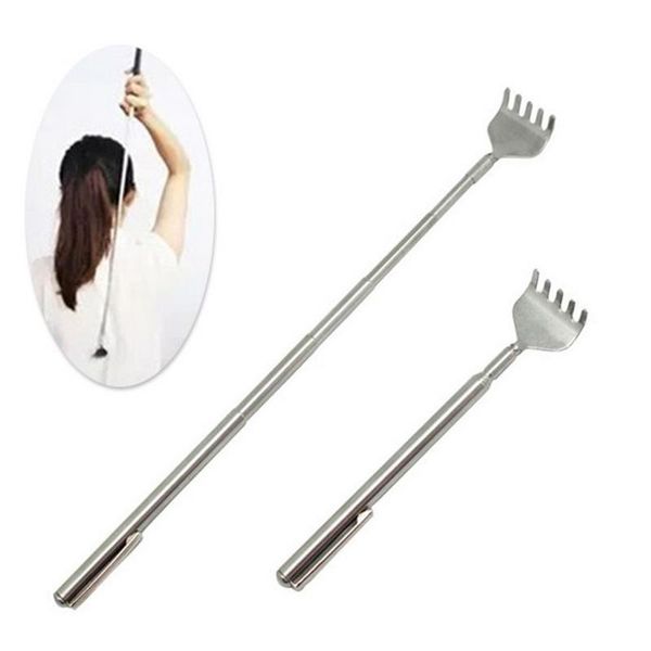 

full body massager stainless steel back scratcher extendable cool itch handy pocket pen clip relaxation