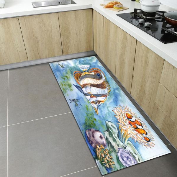

carpets modern kitchen mat entrance doormat bedroom children floor decoration rugs home bathroom hallway balcony anti-slip long carpet