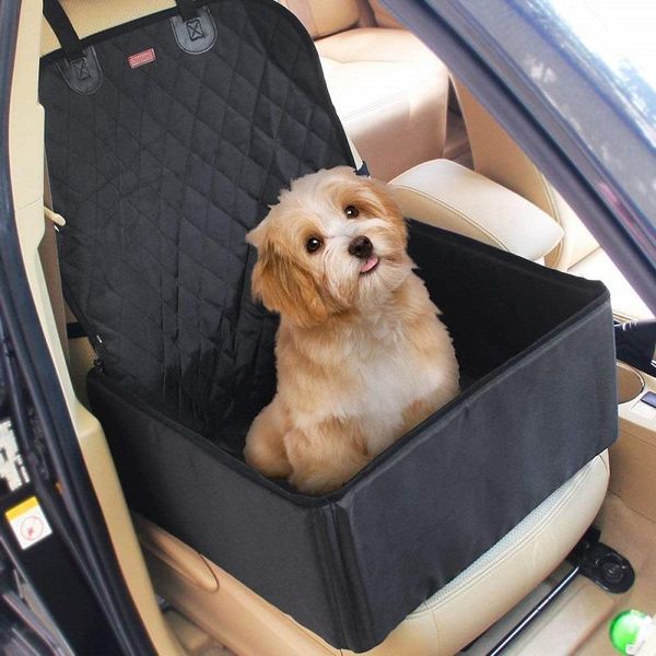

dog car seat covers folding hammock protector bed front cover pet carriers mesh bags caring cat basket waterproof pets travel mat