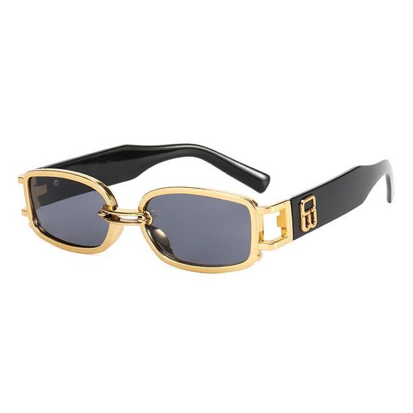 

sunglasses fashion retro square frame anti-ultraviolet ladies outdoor personality street shooting glasses men's sports trend, White;black