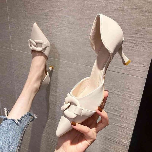 

2022 new women pumps fashion office shoes stiletto party shoes comfort women heels, Black