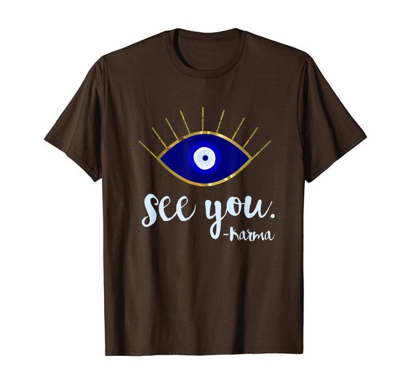 

i see you all knowing blue evil eye eyelashes t-shirt, White;black