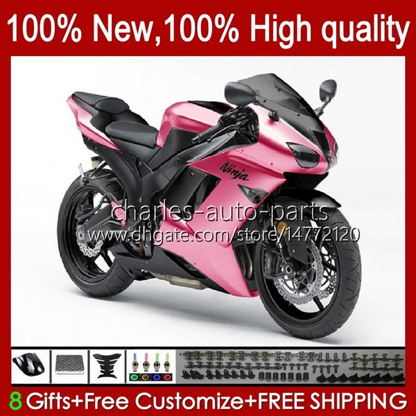 Motorradkarosserien für KAWASAKI NINJA ZX 6R 600CC 6 R ZX600C ZX-600 ZX6R 07 08 Karosserie 10Nr