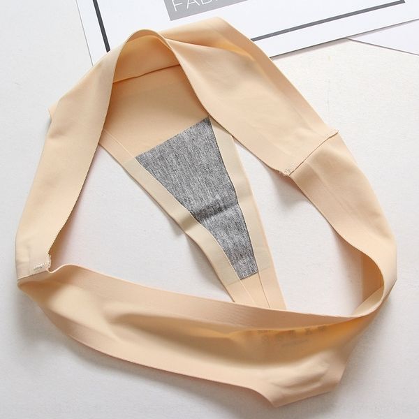 

xxb large size women's underwear solid color one piece traceless ice underwear low waist women's large size solid color one piece, Red;black