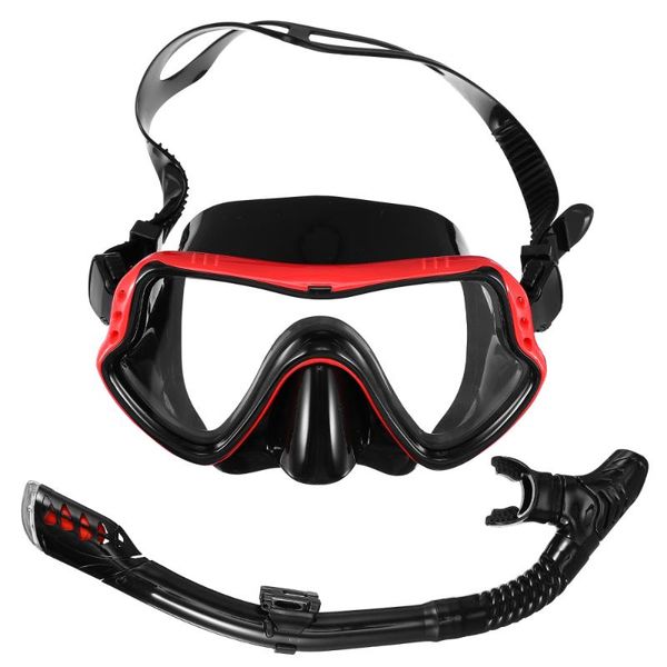 

diving masks 1 set snorkeling snorkel mask portable practical gear