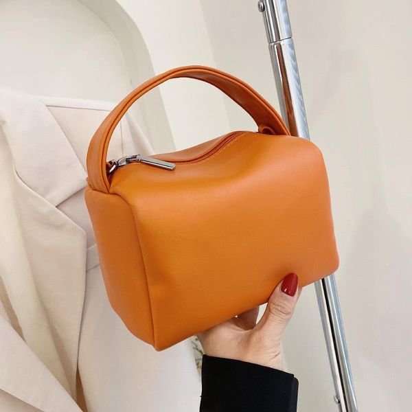 

evening bags large capacity ladies bag fashion pillow handbag simple handbagpure color all-match